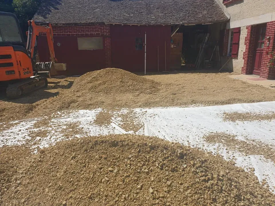 palteau de conctruction